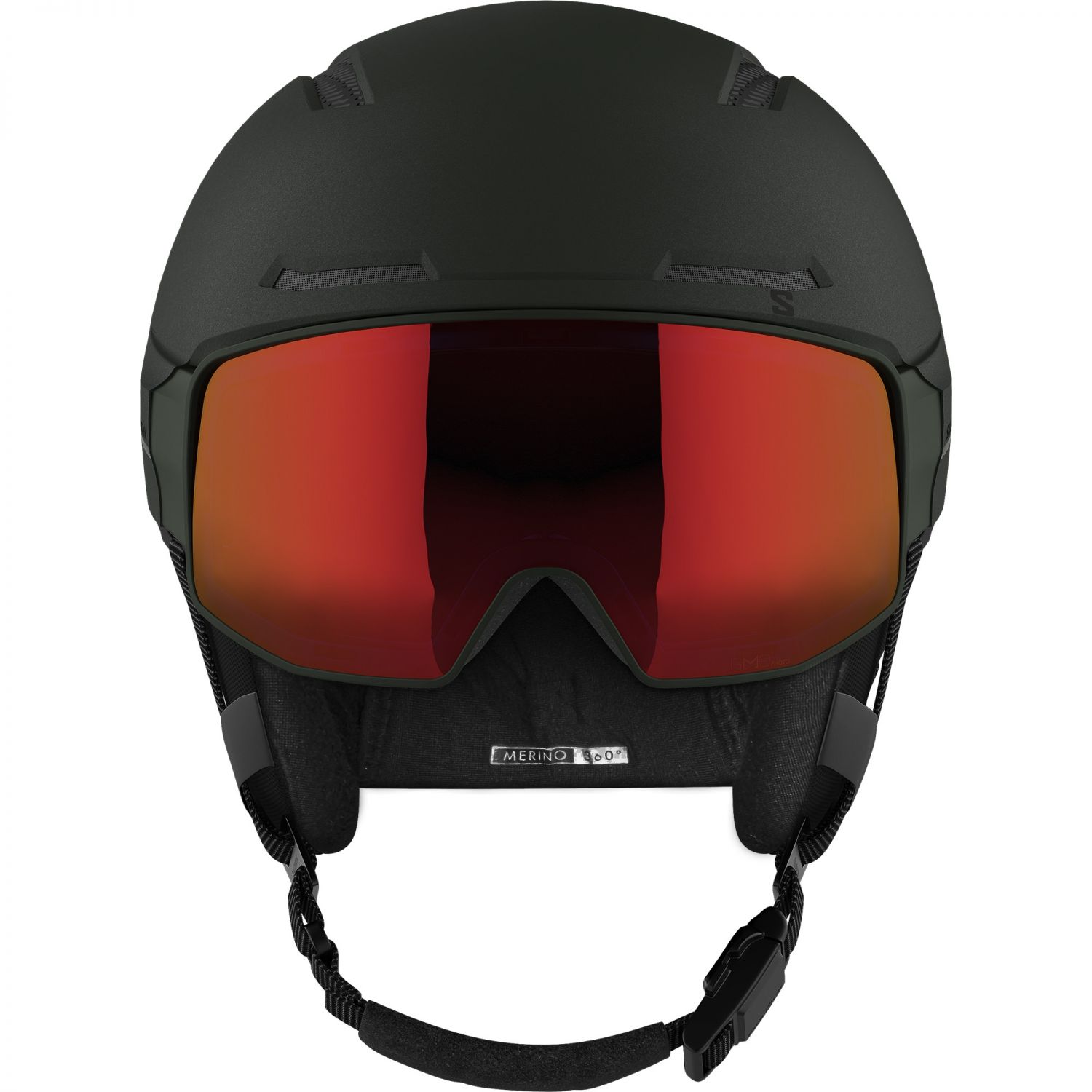 Salomon Driver Prime Sigphoto MIPS, Skihelm mit Visier, rosin