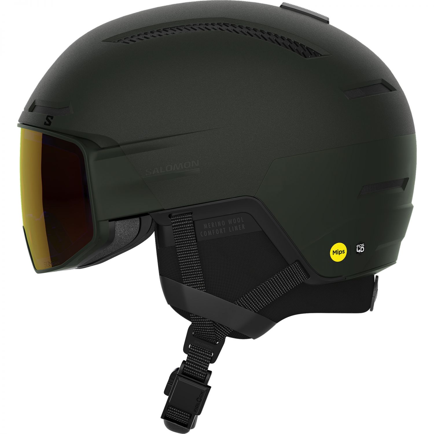 Salomon Driver Prime Sigphoto MIPS, visor helmet, rosin