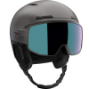 Salomon Driver Pro Sigma, casco da sci con visiera, grigio