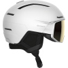 Salomon Driver Pro Sigma, casque de ski à visière, blanc