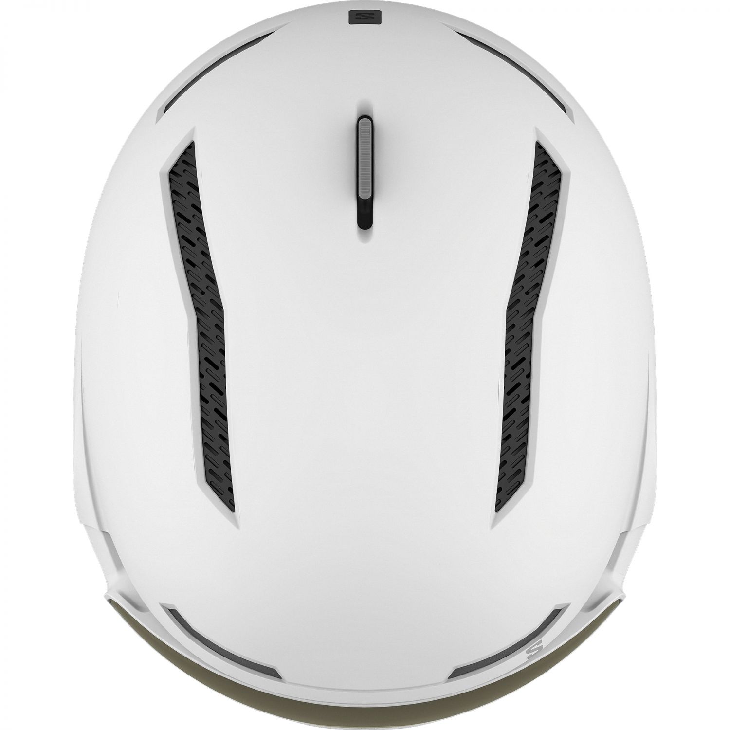 Salomon Driver Pro Sigma, casque de ski à visière, blanc