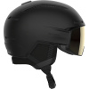 Salomon Driver Pro Sigma MIPS, casco da sci con visiera, nero