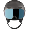 Salomon Driver Pro Sigma, skihjelm med visir, grå