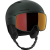 Salomon Driver Pro Sigma, skihjelm med visir, mørkegrøn