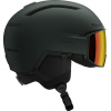 Salomon Driver Pro Sigma, skihjelm med visir, mørkegrøn