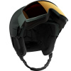 Salomon Driver Pro Sigma, skihjelm med visir, mørkegrøn