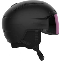 Salomon Driver Pro Sigma, skihjelm med visir, sort