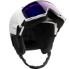 Salomon Driver Pro Sigphoto MIPS, casco da sci con visiera, bianco