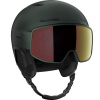 Salomon Driver Pro Sigphoto MIPS, casco da sci con visiera, verde scuro