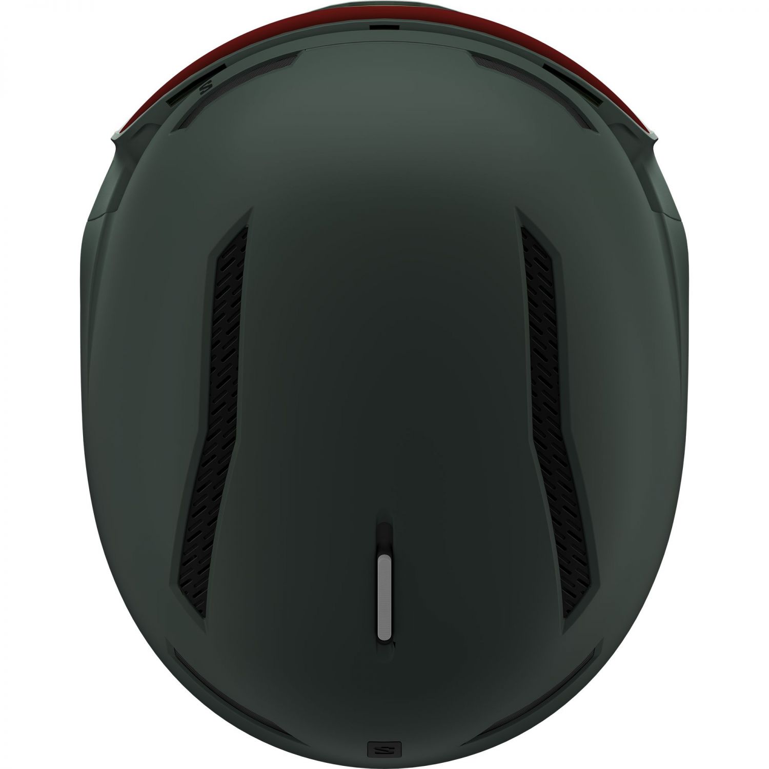 Salomon Driver Pro Sigphoto MIPS, Skihjelm med Visir, Green Gables