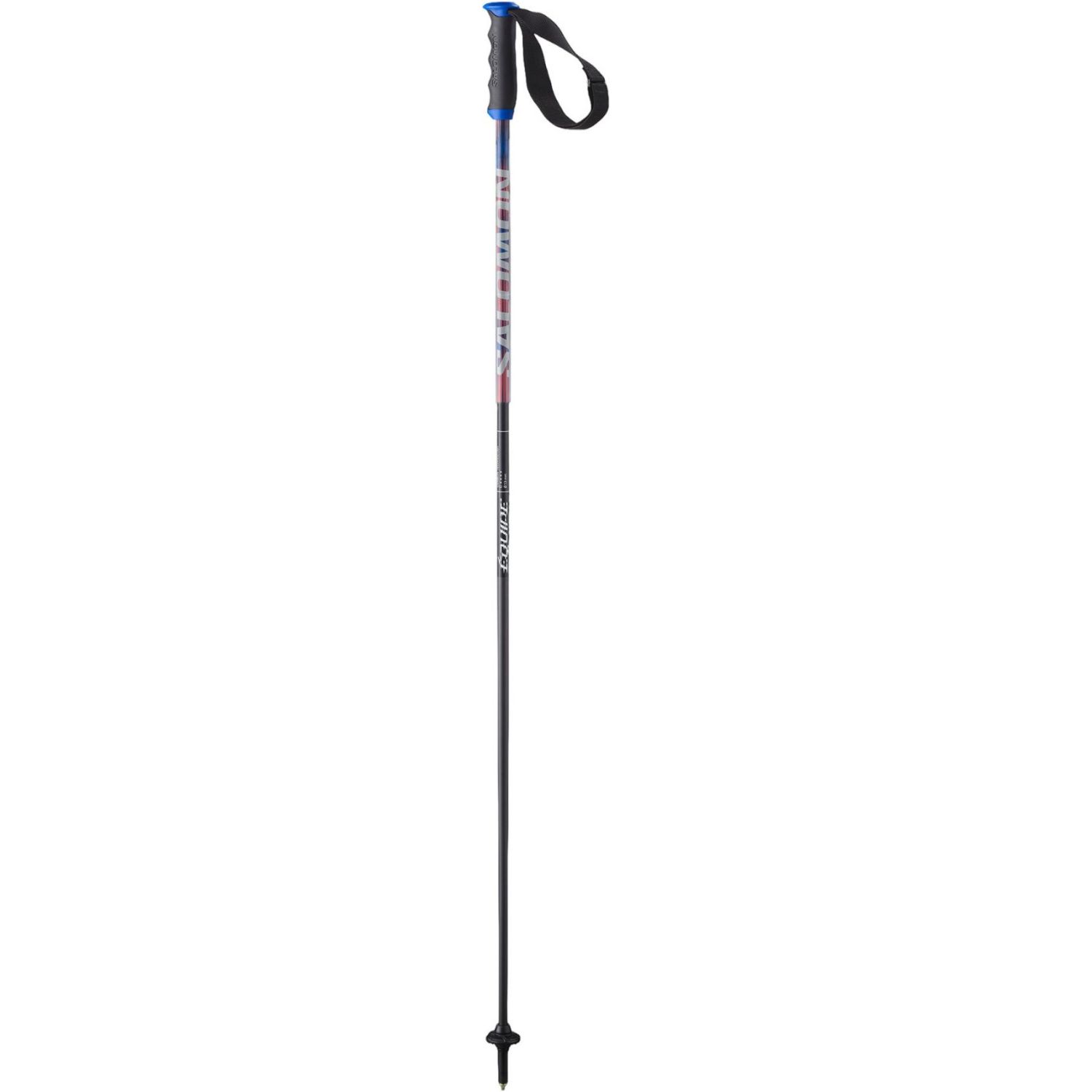Salomon Equipe Carbon, lyžařské hole, černá/modrá