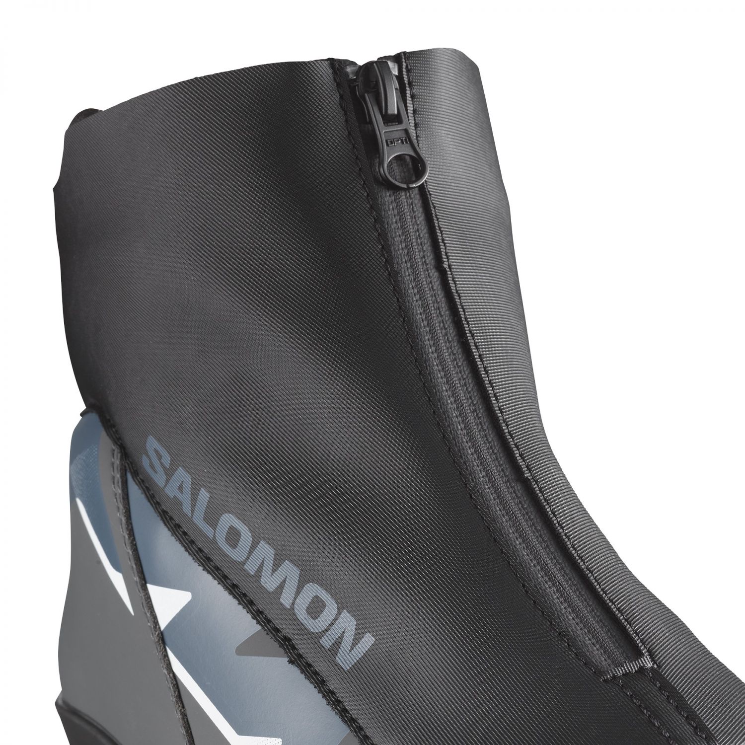 Salomon Escape, nordic boots, men, black/castlerock/blue ashes