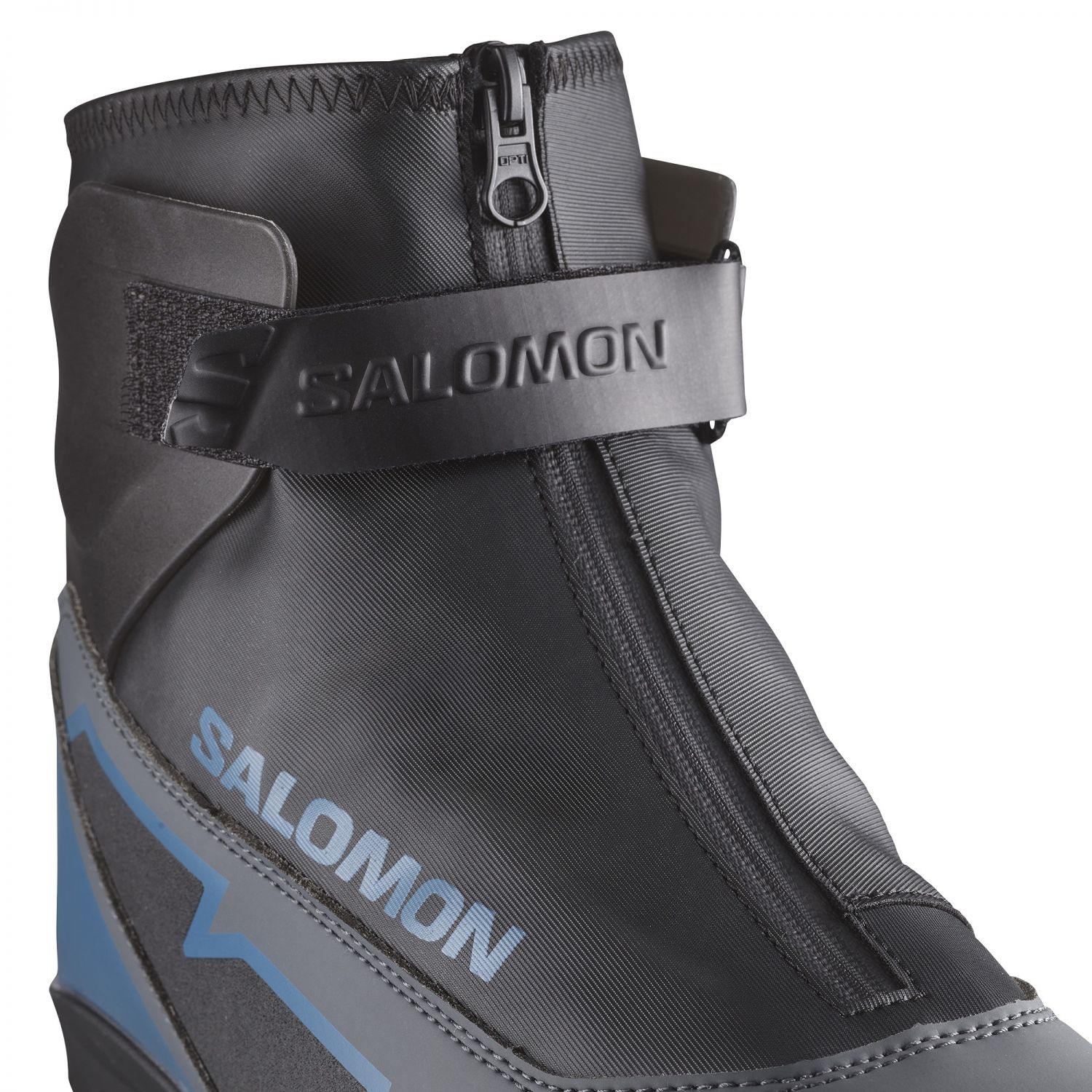 Salomon Escape Plus, topánky na bežecké lyžovanie, pánske, čierna/modrá