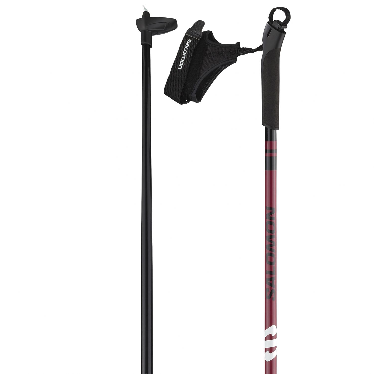 Salomon Escape Sport, bastoncini da sci di fondo, nero