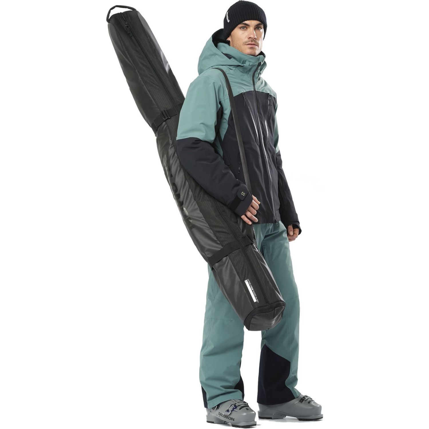 Salomon Extend 1 Pair Padded 165+, skitaske, sort