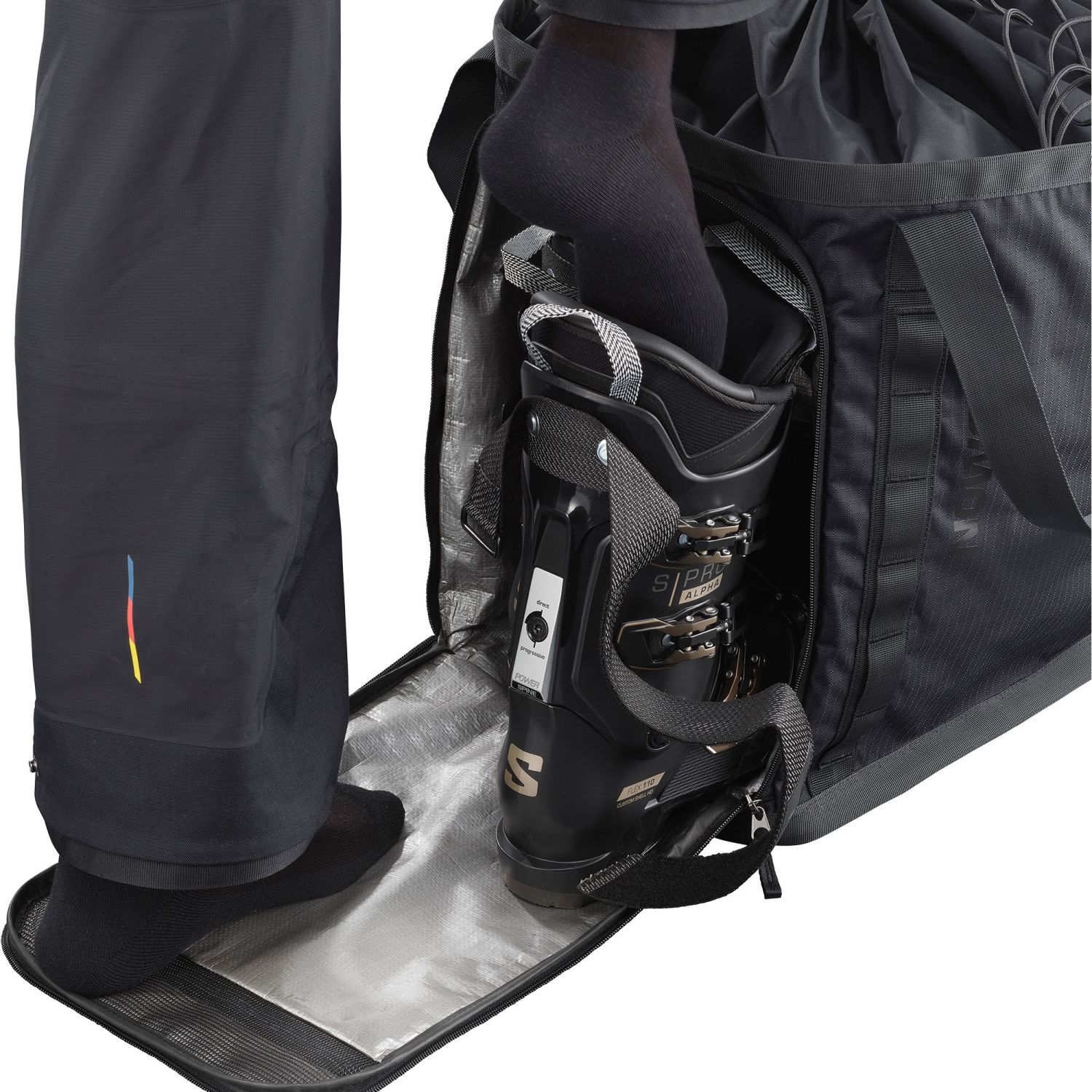 Salomon Extend Max Gearbag, Skischuhtasche, schwarz