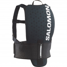 Salomon Flexcell JR, dorsale de protection, junior, noir