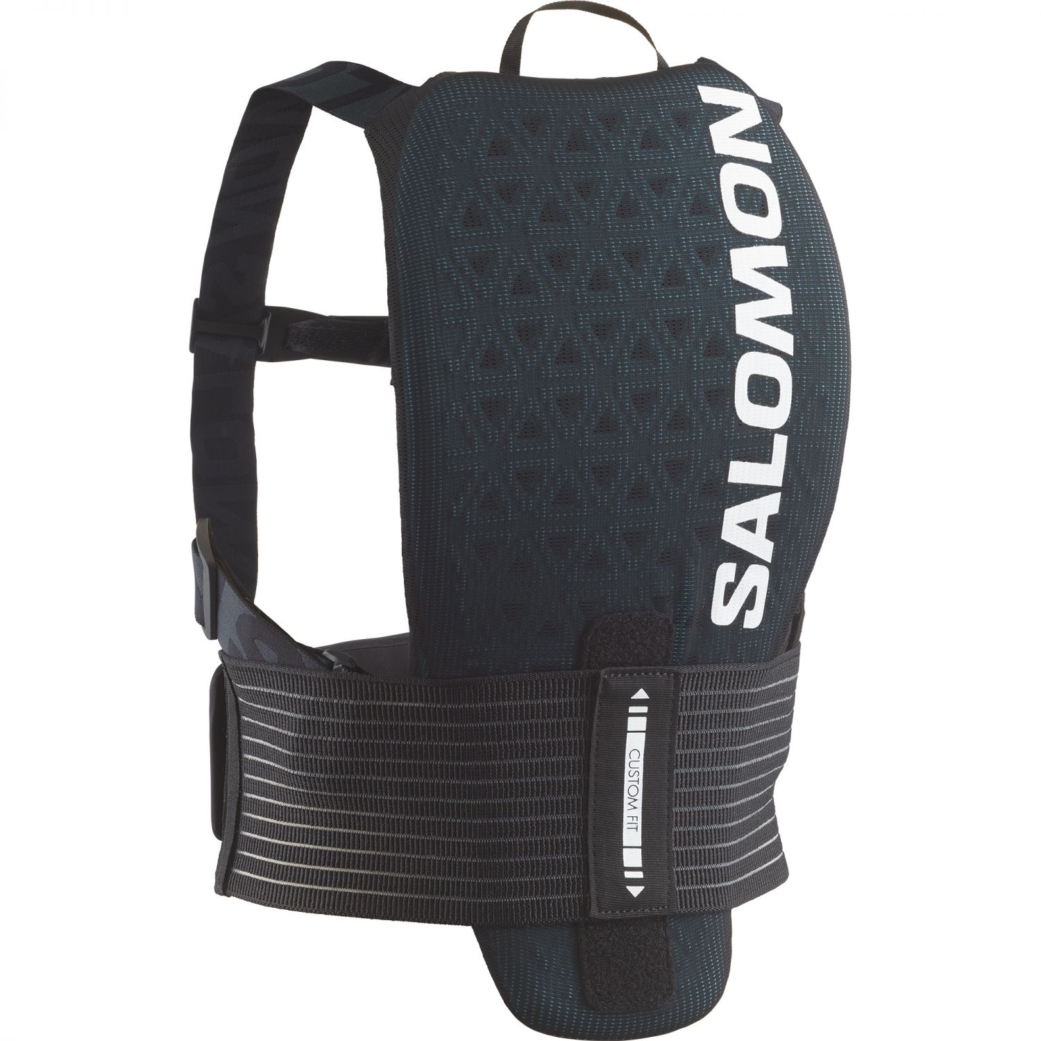 Salomon Flexcell JR, rugbeschermers, junior, zwart