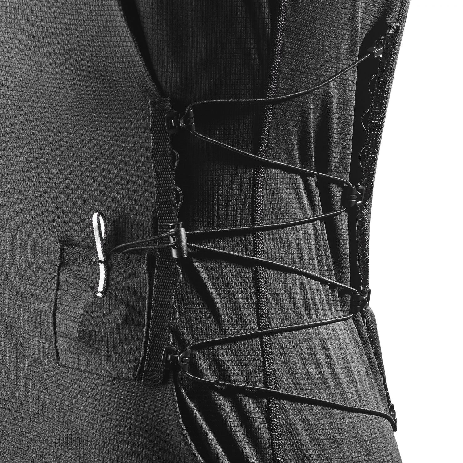 Salomon Flexcell Prime, zadný štít, čierna