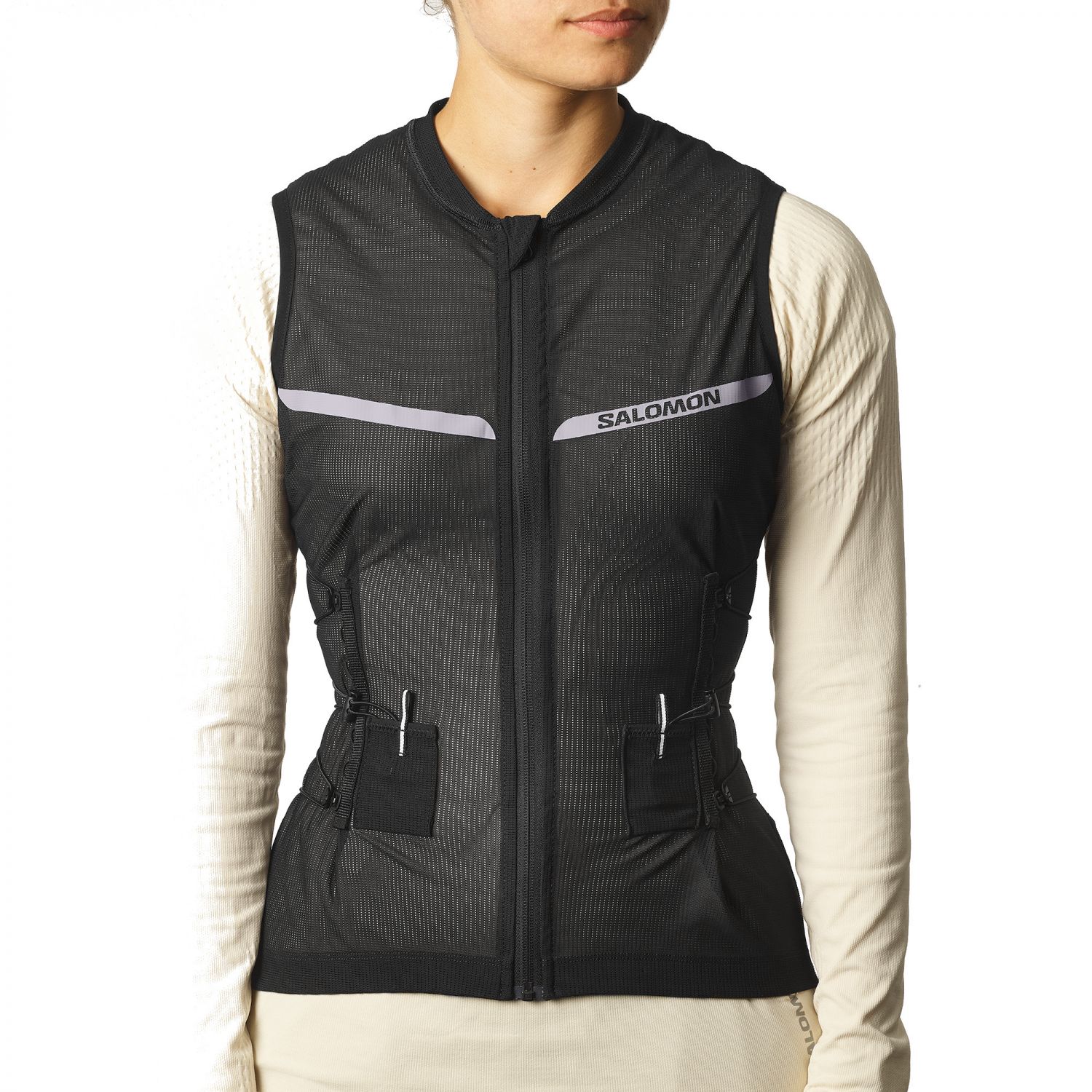 Salomon Flexcell Pro, proteção das costas, mulher, preto