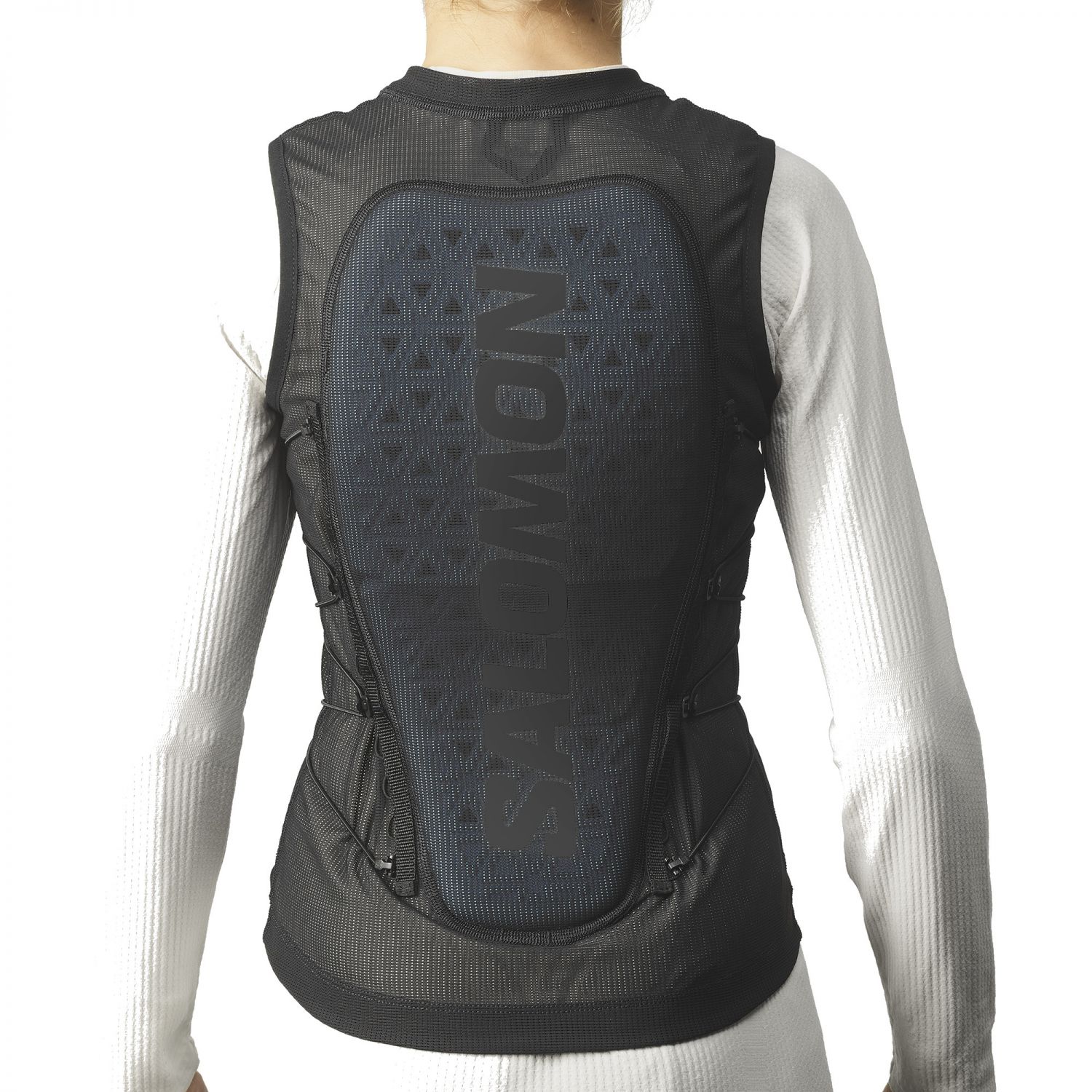Salomon Flexcell Pro, síoverál, junior, fekete
