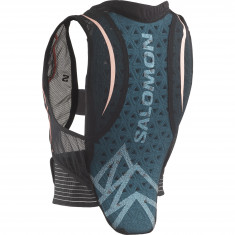 Salomon Flexcell Pro W, paraschiena, nero/rosa