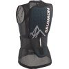 Salomon Flexcell Pro Vest, dorsale de protection, noir