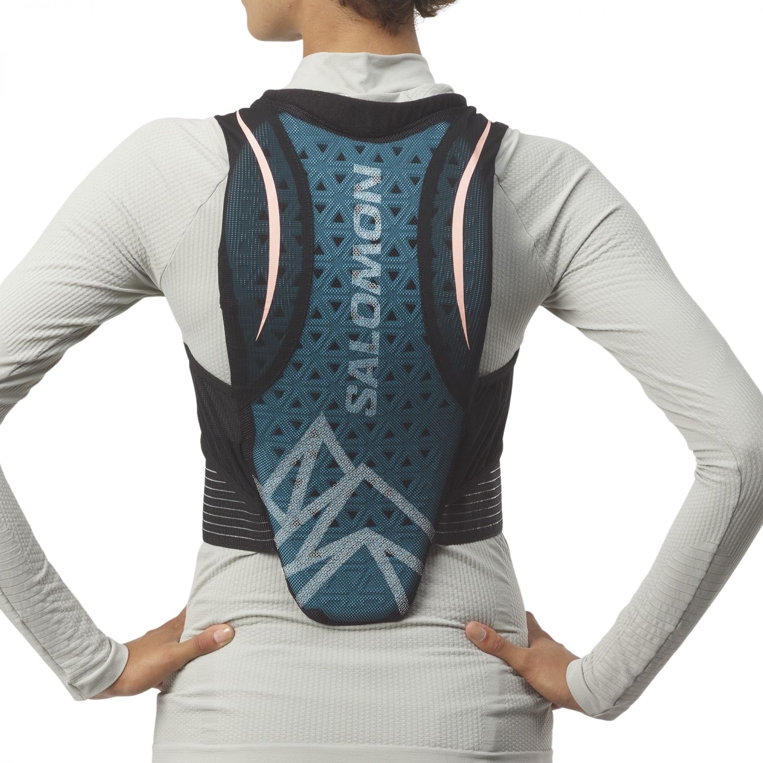 Salomon Flexcell Pro W, zadní štít, černá/růžová