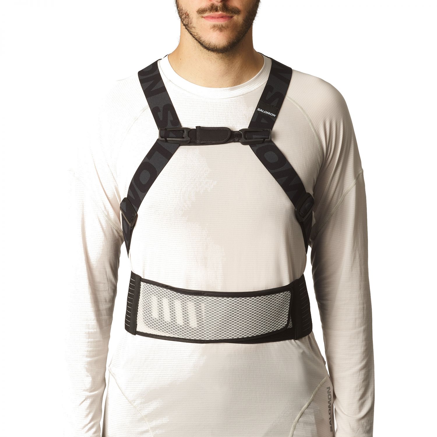 Salomon Flexcell, zadný štít, čierna