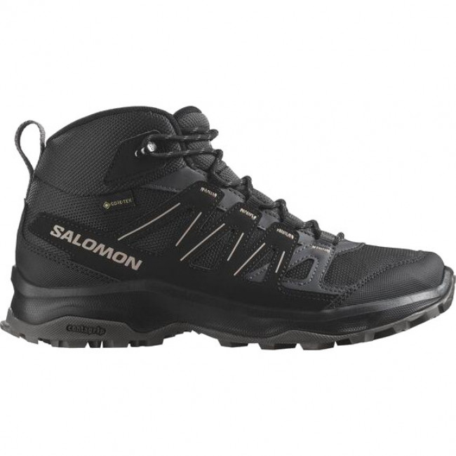 Salomon Grivola Mid GTX, turistická obuv, dámska, čierna