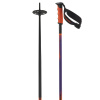 Salomon Hacker S3, ski poles, black/orange