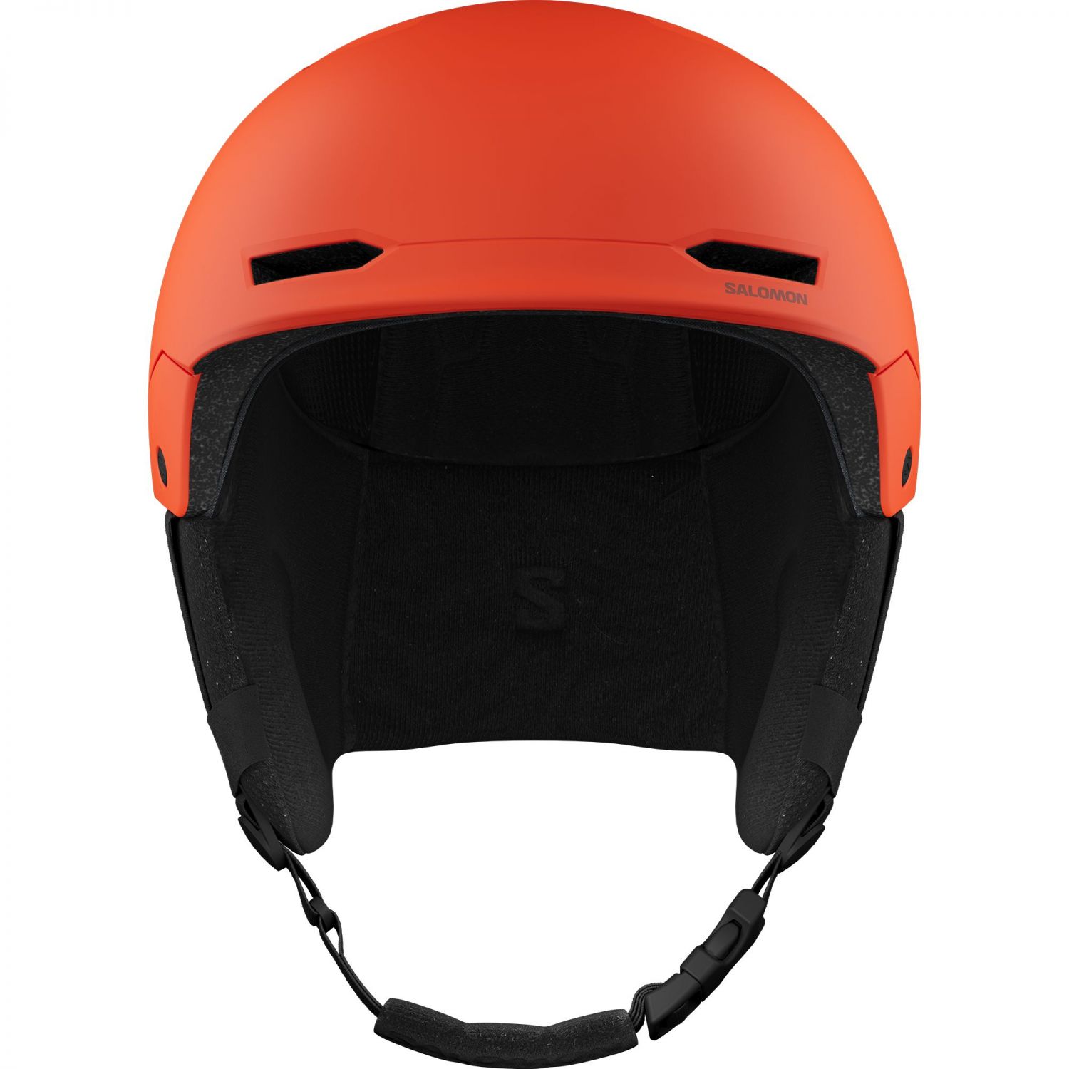 Salomon Husk, casco de esquí, junior, naranja