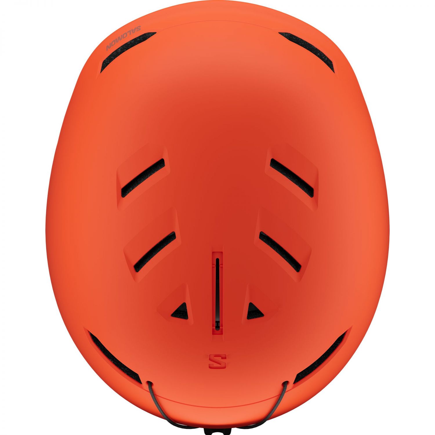 Salomon Husk, casco de esquí, junior, naranja
