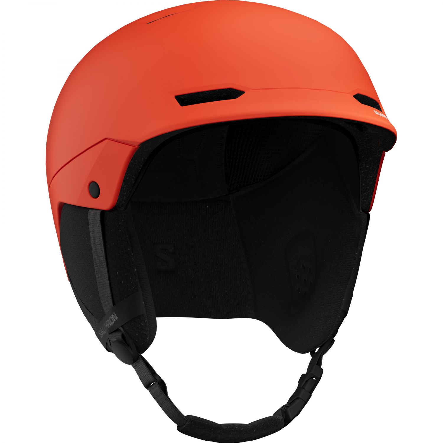 Salomon Husk Jr, casque de ski, junior, orange