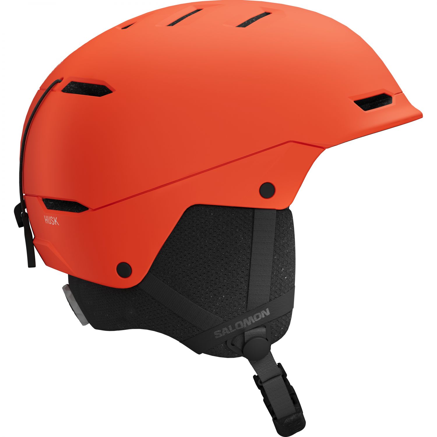 Salomon Husk Jr, casque de ski, junior, orange