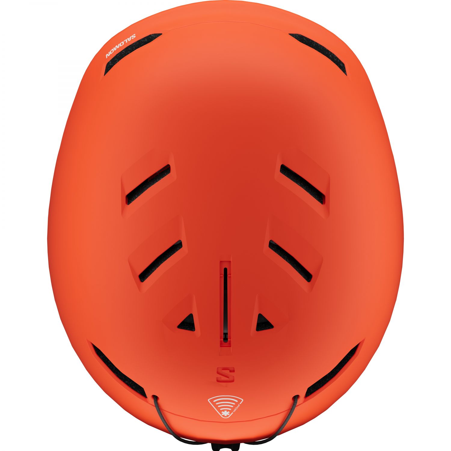 Salomon Husk Jr, casque de ski, junior, orange