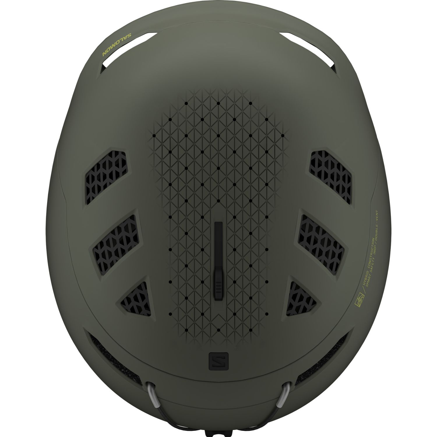 Salomon Husk Prime Mips, casco da sci, grigio