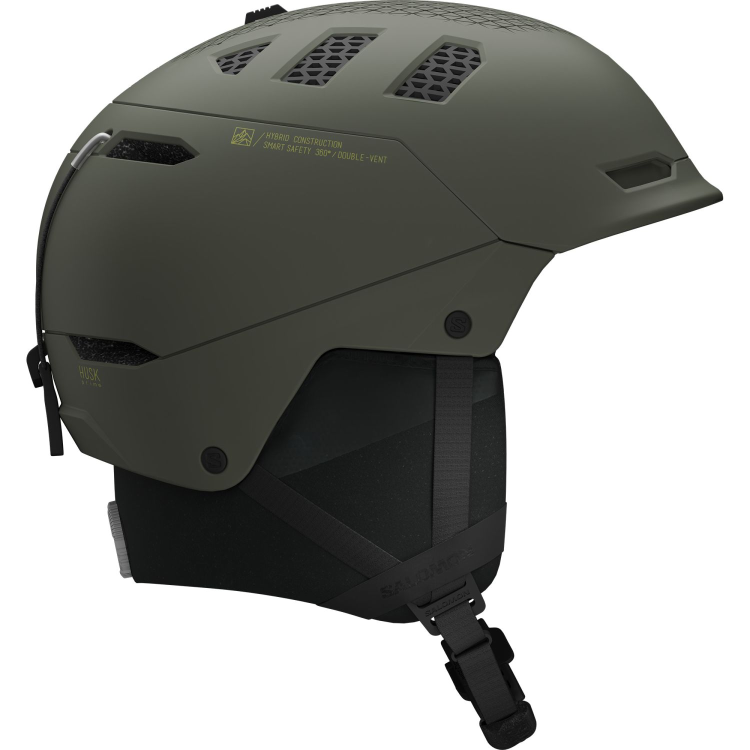 Salomon Husk Prime Mips, skihjelm, grå