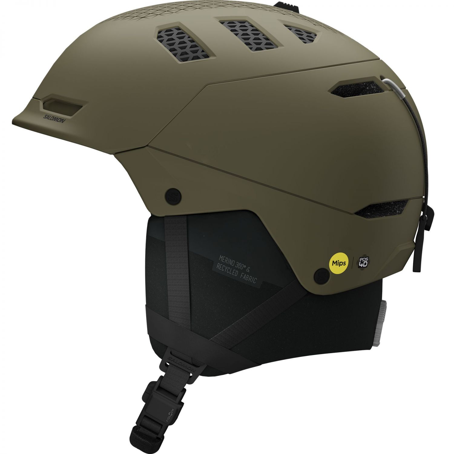 Salomon Husk Prime MIPS, skihjelm, grøn