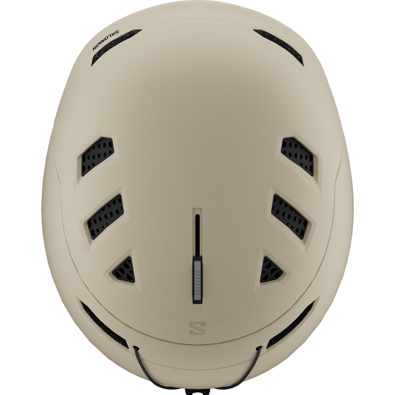 Salomon Husk Pro MIPS, casco da sci, beige