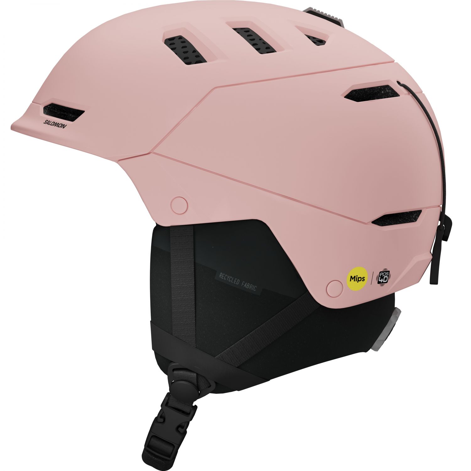 Salomon Husk Pro MIPS, casque de ski, rose