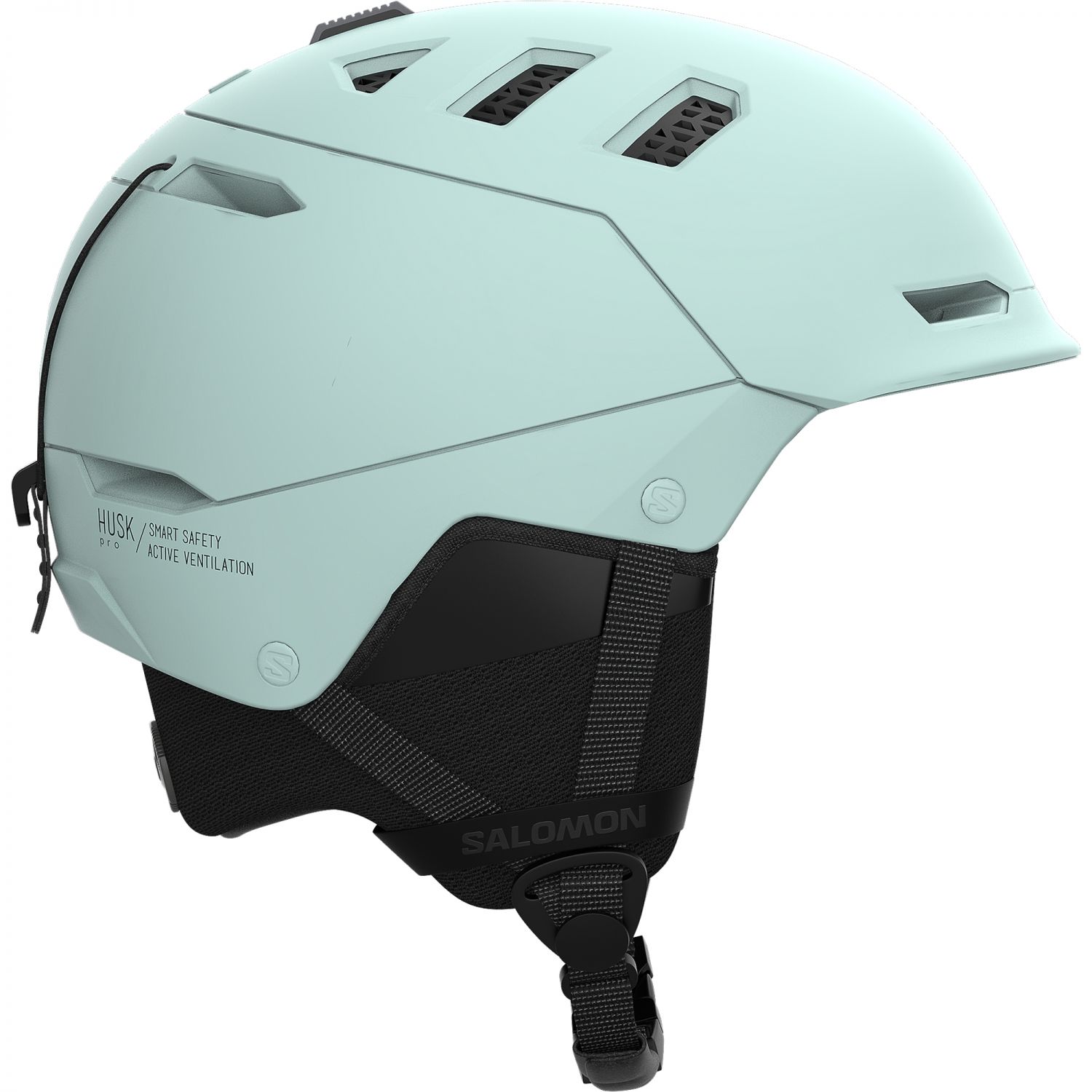 Salomon Husk Pro MIPS, ski helmet, white moss