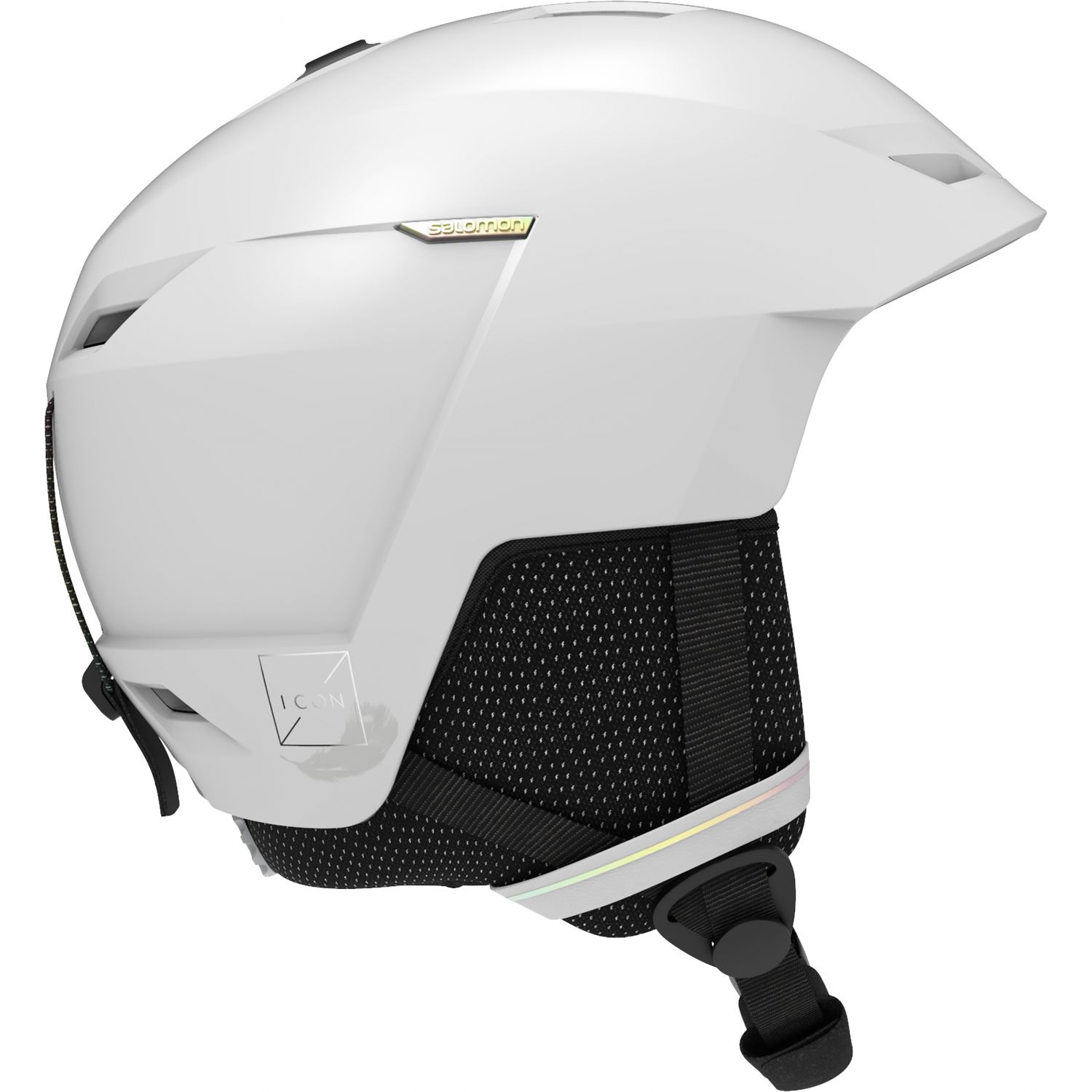 Salomon Icon LT, casco da sci, bianco