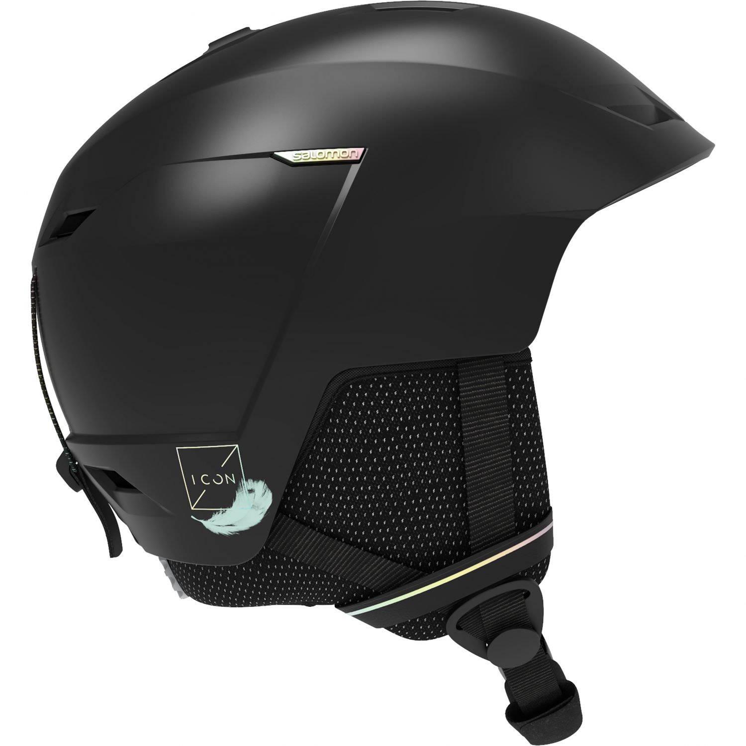 Salomon Icon LT, Skihelm, schwarz