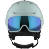 Salomon Icon LT Visor, casque de ski à visière, aigue-marine