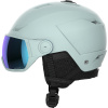 Salomon Icon LT Visor, casque de ski à visière, bleu foncé
