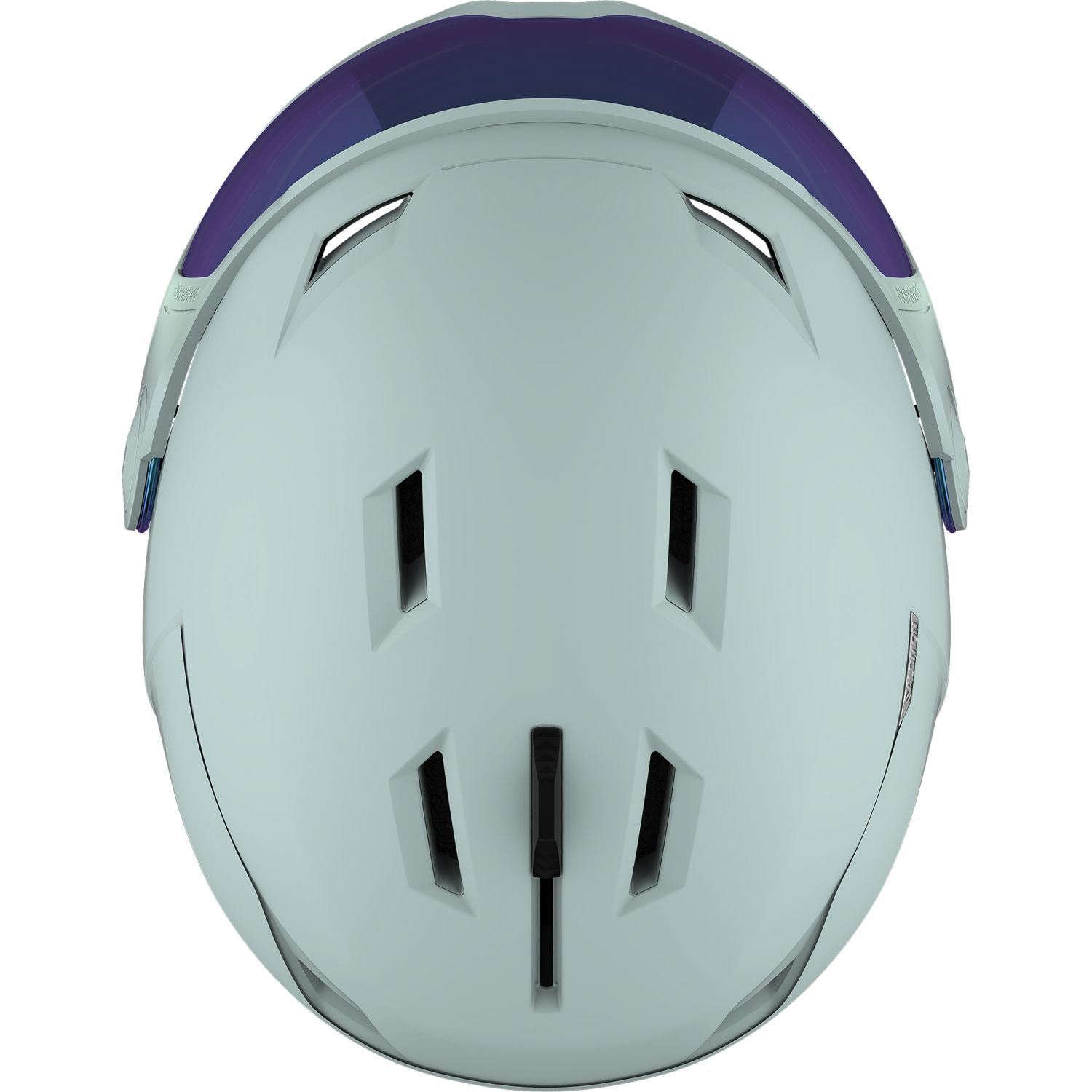 Salomon Icon LT Visor, ski helmet, white moss