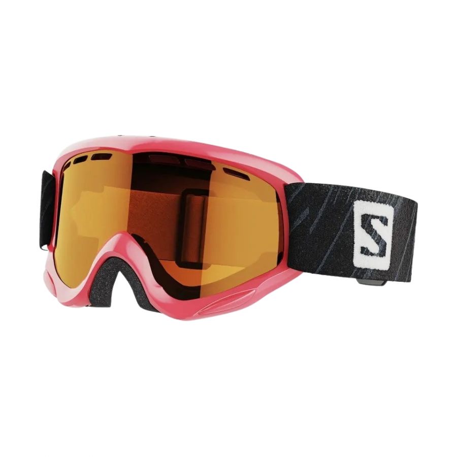 Salomon Juke Access, masque de ski, junior, rose