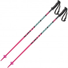Salomon Kaloo, bastone da sci, junior, rosa
