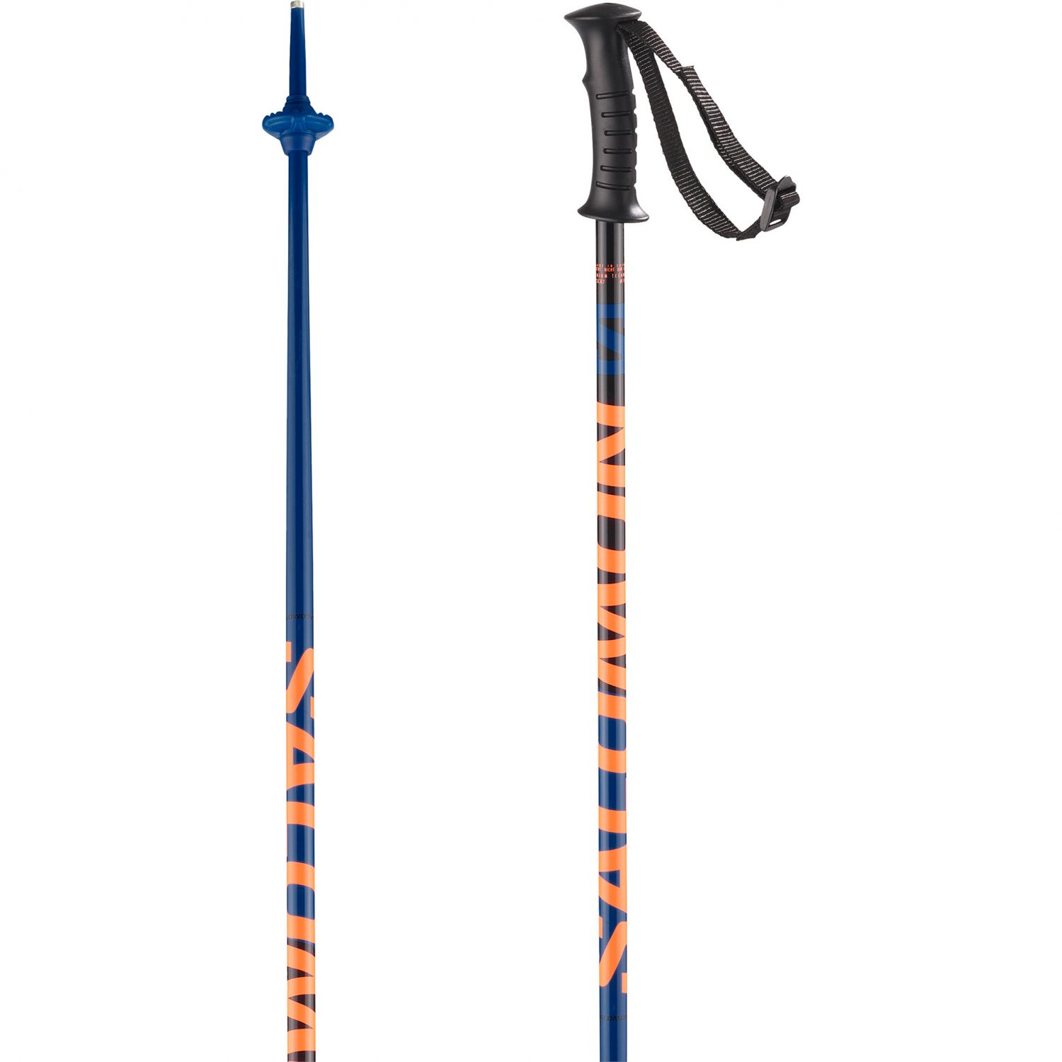 Salomon Kaloo, Junior, bâtons de ski, bleu